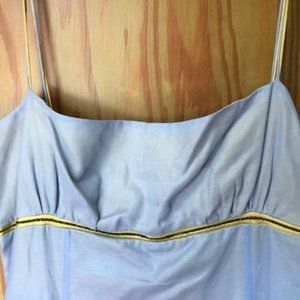 Tahari Beautiful A-line Dress Blue Green NWT 10